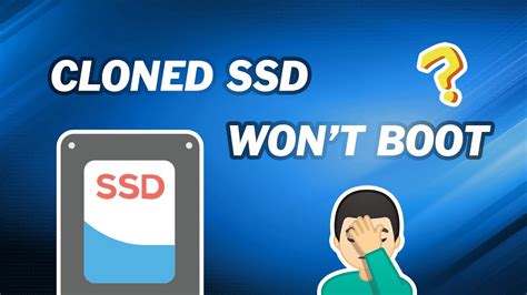 cloned hard drive will not boot blinking cursor|ssd not booting after cloning.